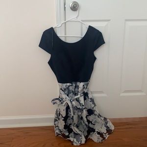 B. Darlin Blue Floral Dress